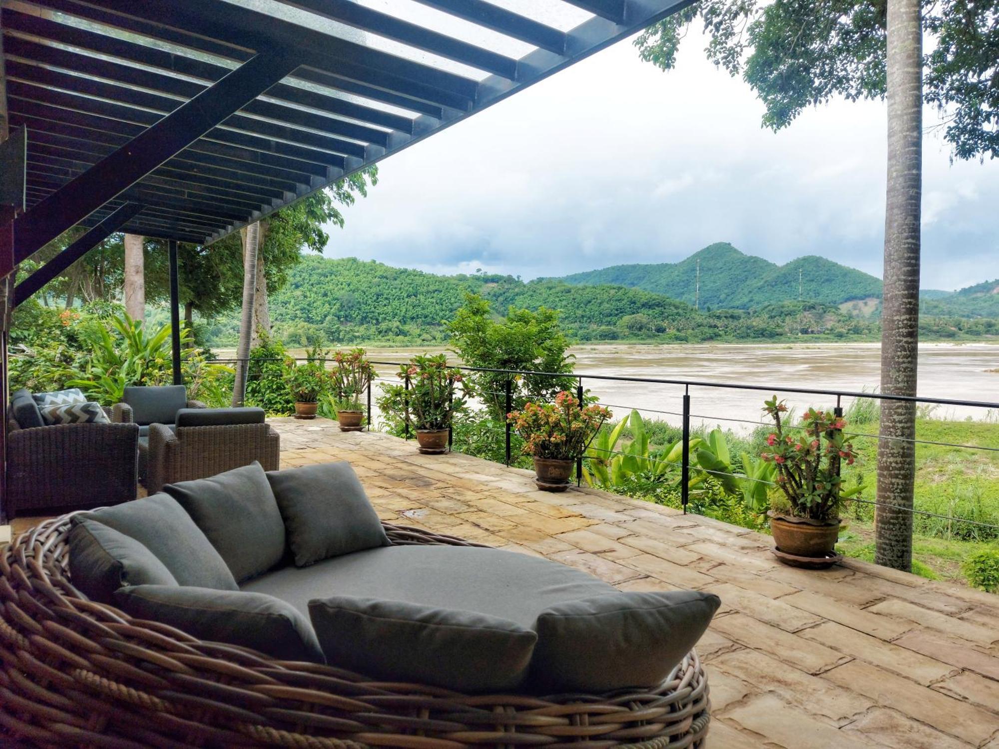 Mekong Villas Pak Chom Luaran gambar